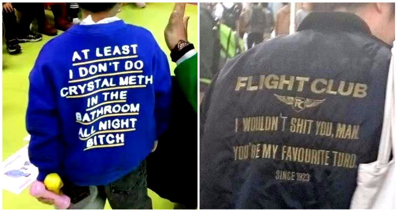 17 Asian People Who Have No Idea What Their Clothes Say… or Do They?