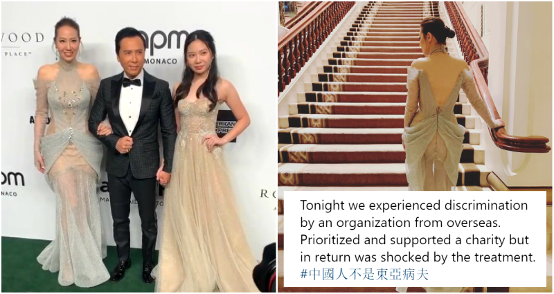 Donnie Yen and Family Reportedly Face Racism For Being Chinese at Charity Event