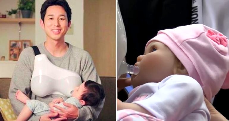 New Japanese Device Would Let Dads ‘Breastfeed’ Their Babies