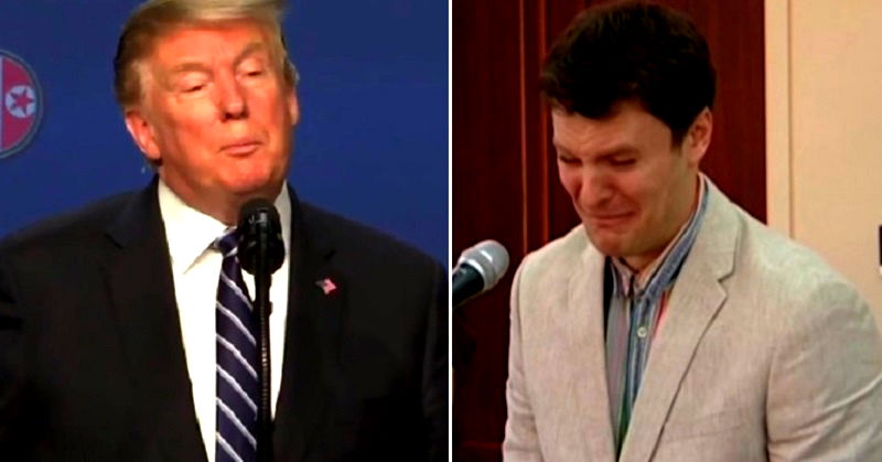 Donald Trump Gives Kim Jong-Un a Pass on Otto Warmbier’s D‌e‌at‌h