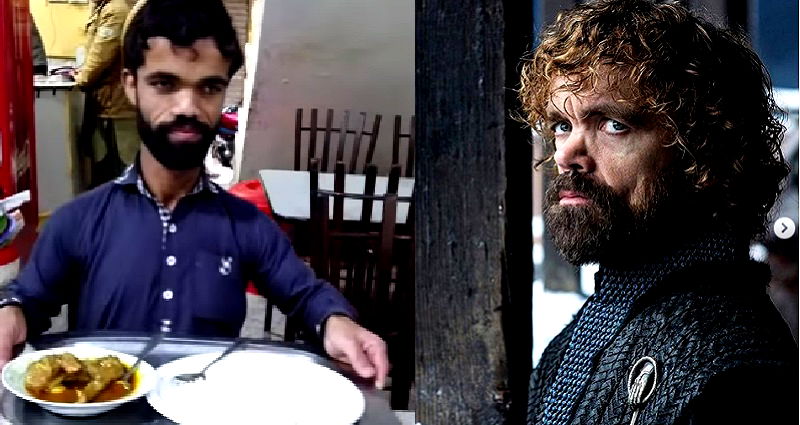 Pakistani Waiter Becomes Local Celebrity for Looking Like ‘Game Of Thrones’ Star Peter Dinklage