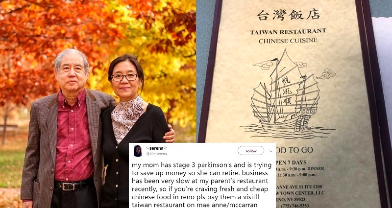 Taiwanese Restaurant Owner Gets Parkinson’s Disease, Reno Community Comes Together to Help