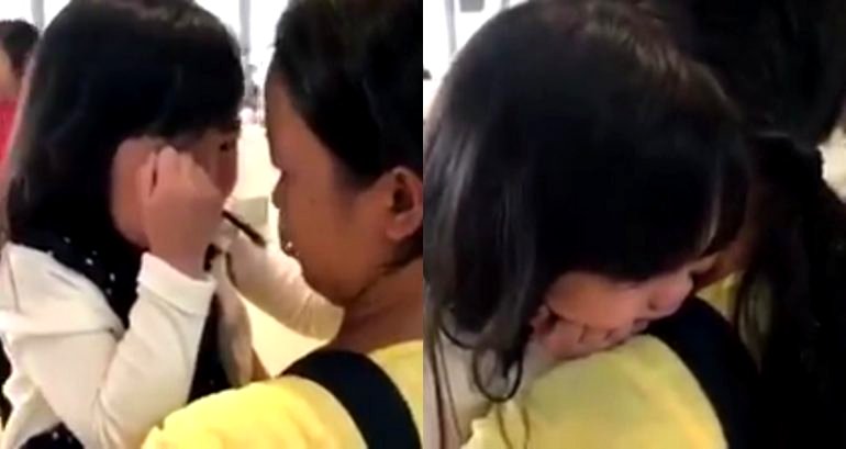 Little Girl Breaks Down When She Has to Say Goodbye to Her Family Maid