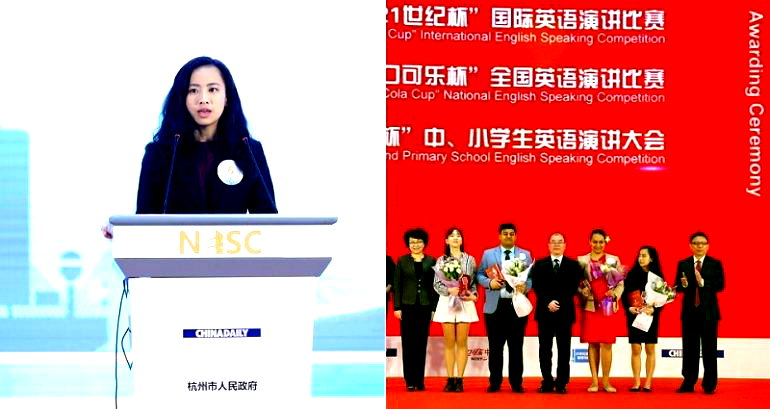 Malaysian Teen Wins English-Speaking Competition in China