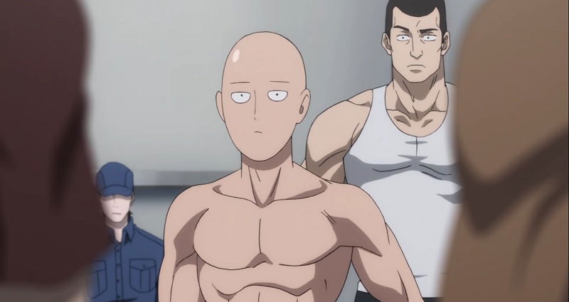 One punch man online saitama training