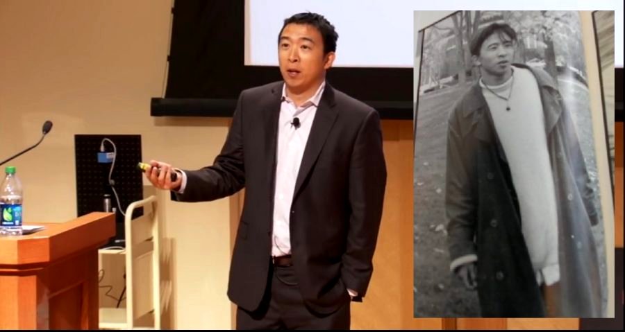 Andrew Yang’s High School Yearbook Photo Proves He’s FLY AF