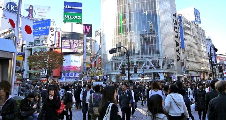 Naked Woman Runs Through Tokyo’s Shibuya Station, Police Do Not Arrest Her