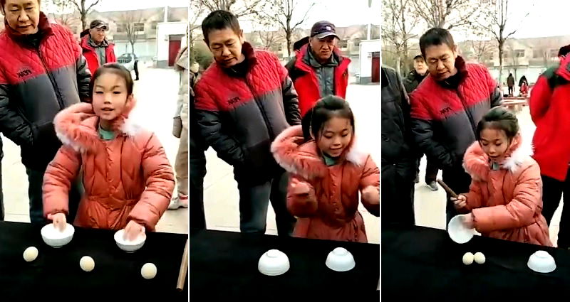 Chinese Girl Gets 1.5 Million Followers With Her Incredible Street Magic