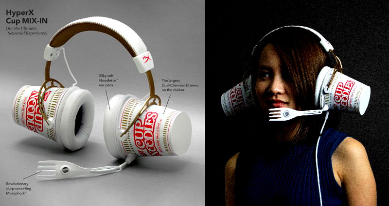 These ‘Ramen Headphones’ are the April Fools Joke Everyone Wishes Was Real