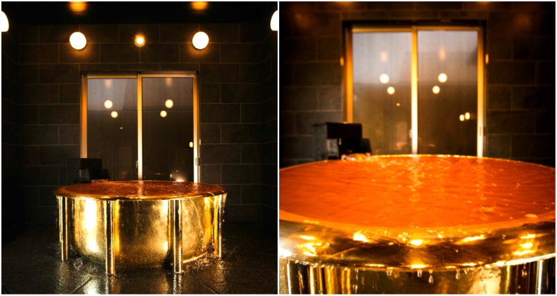 You Can Now Rent a $7 Million Golden Bath Tub for $48 an Hour in Japan