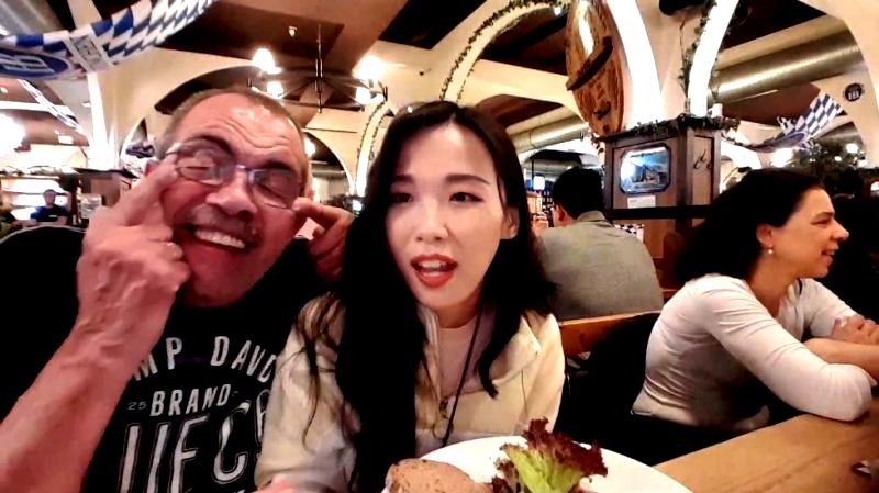 A Korean Twitch streamer had to keep her cool when several white men began harassing her with racist gestures right in the middle of a livestream in Berlin.