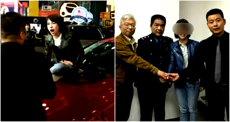 Woman Gets New Mercedes, 10-Year VIP Treatment and Trip to Germany After Viral Protest