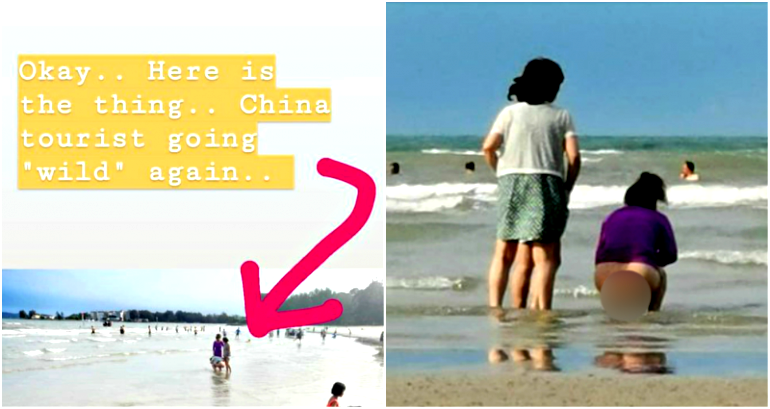 Malaysian Police Are Looking For a ‘Chinese’ Tourist Who POOPED on Famous Beach in Broad Daylight