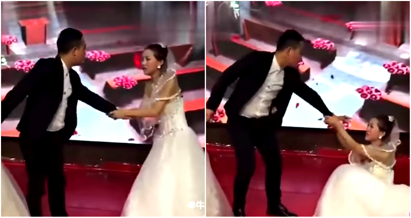 Grooms Ex Girlfriend Crashes His Wedding Dressed In A Bridal Gown 9195