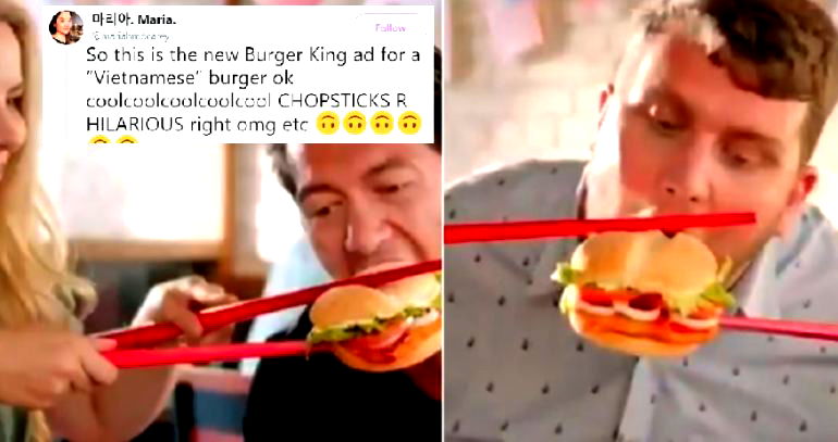 Burger King New Zealand Uses ‘Hilarious’ Huge Chopsticks to Sell New ‘Vietnamese’ Burger