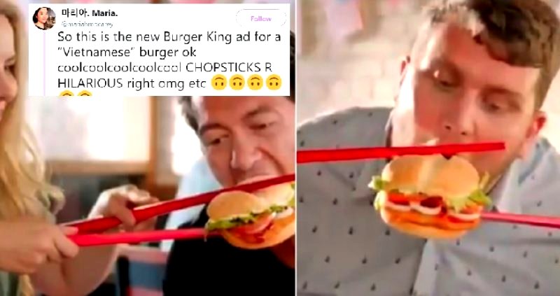 Burger King New Zealand Uses ‘Hilarious’ Huge Chopsticks to Sell New ‘Vietnamese’ Burger