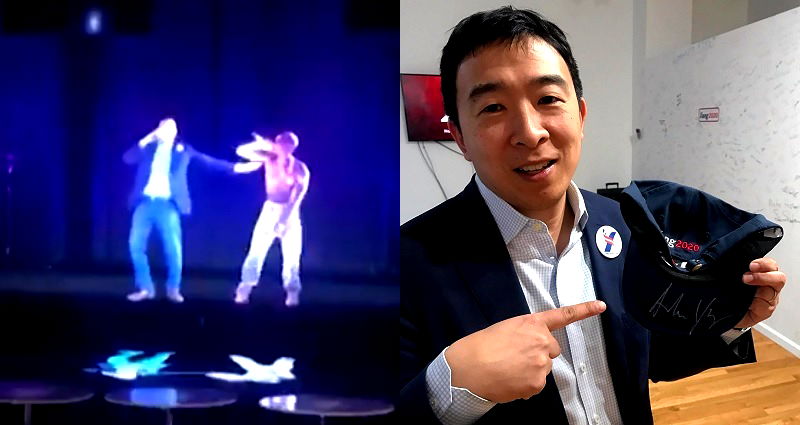 Andrew Yang Wants to Use Hologram Technology for Simultaneous Rallies