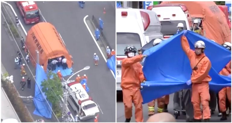 Japanese Knife Attacker Targets Young Schoolgirls Killing 2, Injuring At Least 17 Others