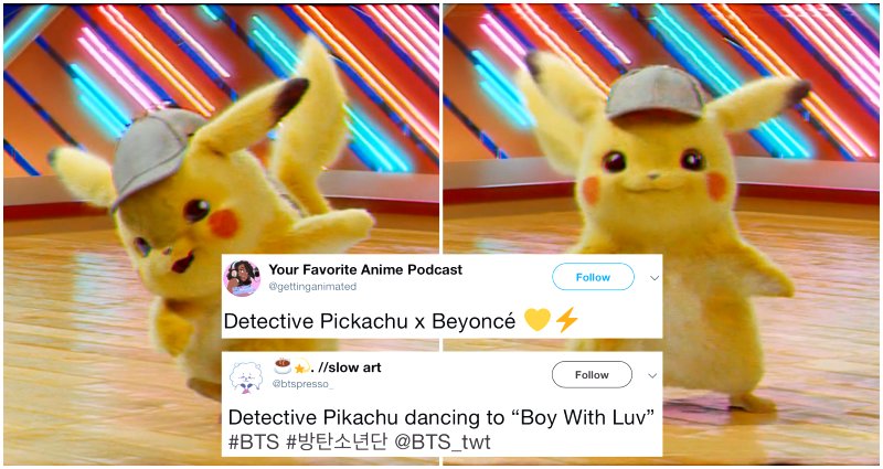 ‘Leaked Screener’ for ‘Detective Pikachu’ is Now a Viral Meme and Pikachu Can Dance to ANYTHING
