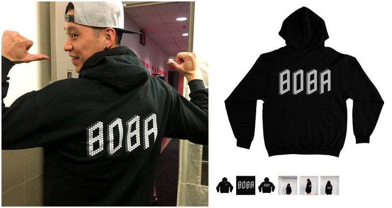 Jeremy Lin Wore a ‘Boba’ Hoodie to the NBA Playoffs and You Can Get One Too