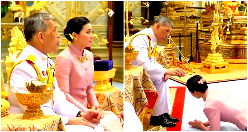 Thai King Surprises Nation by Turning His Bodyguard into a Queen by Marrying Her