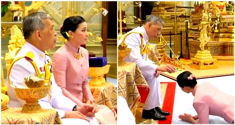 Thai King Surprises Nation by Turning His Bodyguard into a Queen by Marrying Her