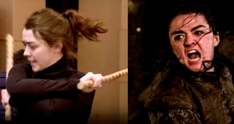 Arya Stark Trained in Filipino Martial Arts For the Battle of Winterfell and it’s Badass AF