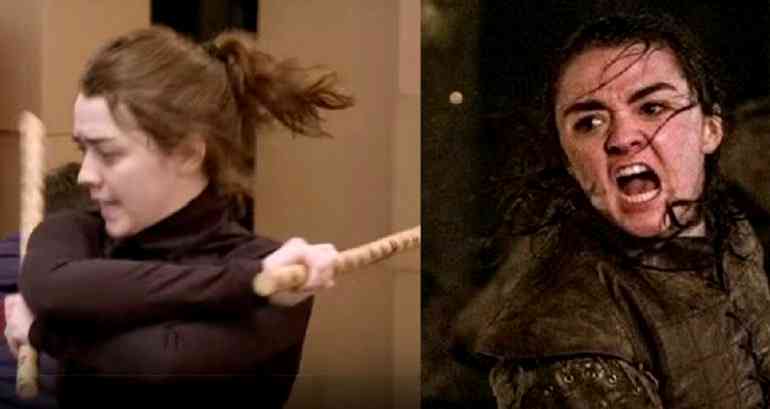 Arya Stark Trained in Filipino Martial Arts For the Battle of Winterfell and it’s Badass AF