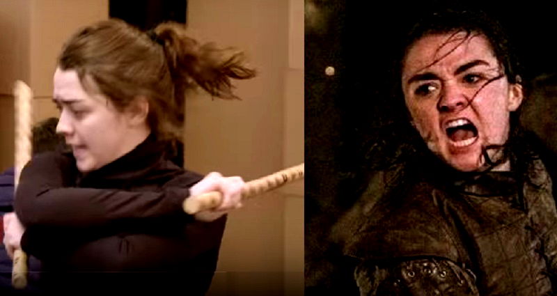 Arya Stark Trained in Filipino Martial Arts For the Battle of Winterfell and it’s Badass AF