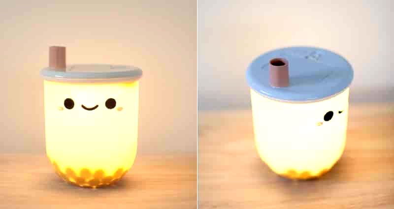 You Can Now Buy a Boba Tea Lamp and OHMYGOD it’s on SALE