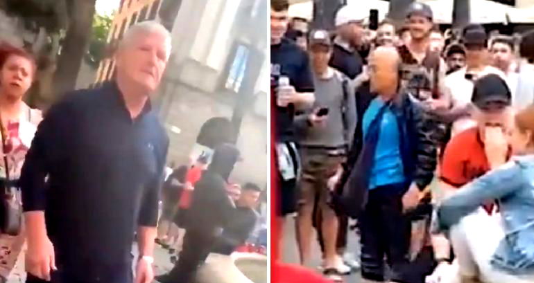 Lowlife Liverpool Fan Who Pushed Elderly Asian Man into Fountain Has a History of Being an Asshole