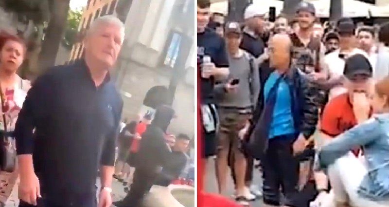 Lowlife Liverpool Fan Who Pushed Elderly Asian Man into Fountain Has a History of Being an Asshole