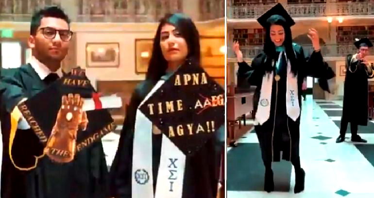 Proud Brother Shoots Epic Video of Siblings Graduating on the Same Day