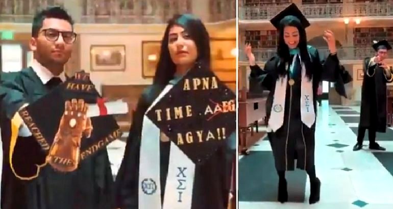 Proud Brother Shoots Epic Video of Siblings Graduating on the Same Day
