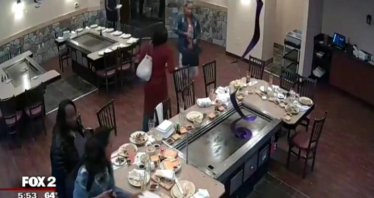 Group of 10 Caught on Camera ‘Dining and Dashing’ at Japanese Steakhouse on Mother’s Day