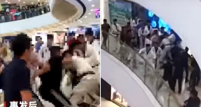Rival Kung Fu and Taekwondo Schools Allegedly Engage in Massive Brawl at Chinese Mall