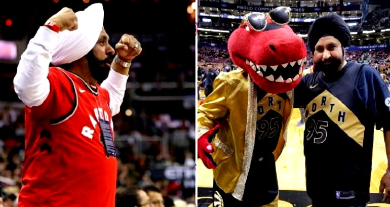 Toronto Raptors Superfan Who Hasn’t Missed a Game Since 1995 Has the Most Incredible Immigrant Story