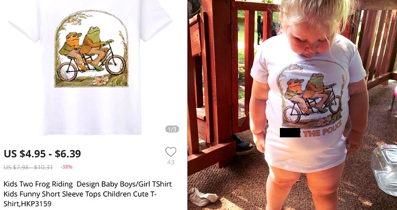 Mom Left Speechless After Receiving a Kid’s Shirt Off AliExpress