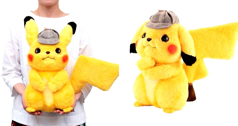 Life-Sized ‘Detective Pikachu’ Plushie is Now Here for $200