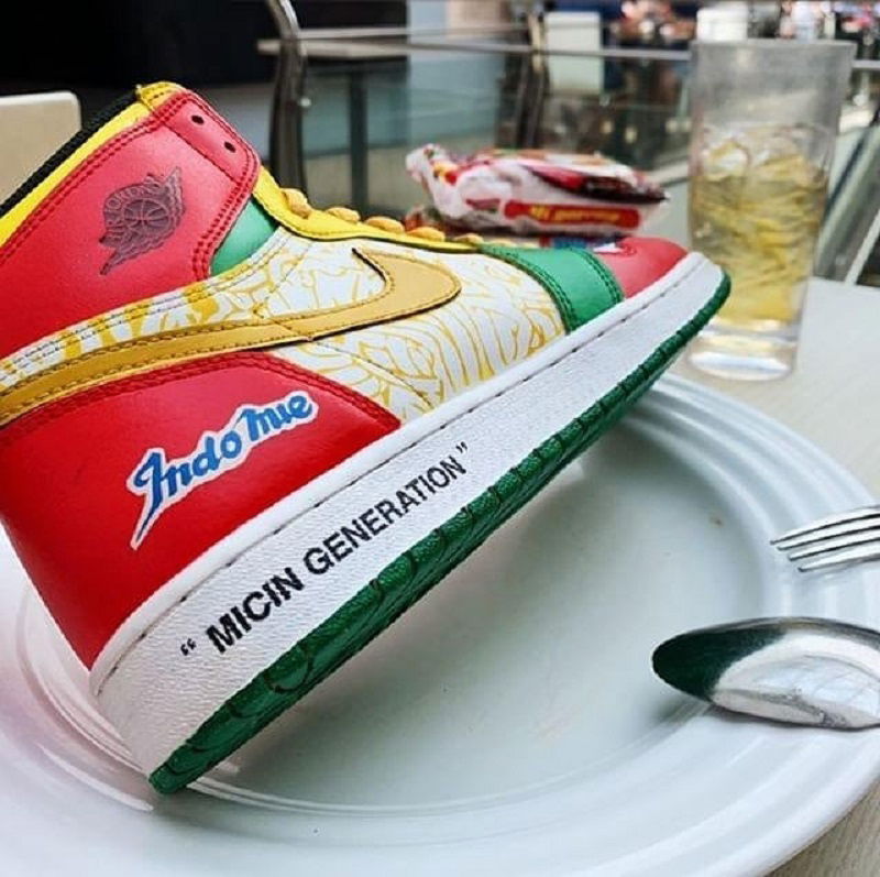 Nike jordan shop x indomie