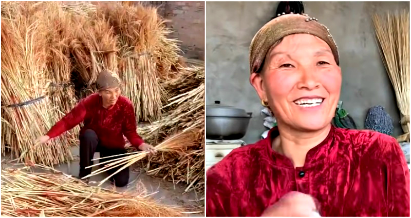 Chinese Single Mom Handmakes 20,000 Brooms to Send Her Daughter to College
