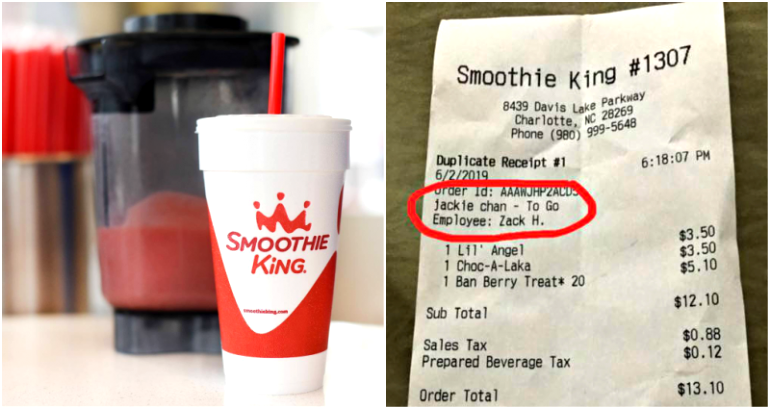 Racist Smoothie Chain Employees Fired After Calling Customers ‘Jackie Chan,’ ‘Ni**er’