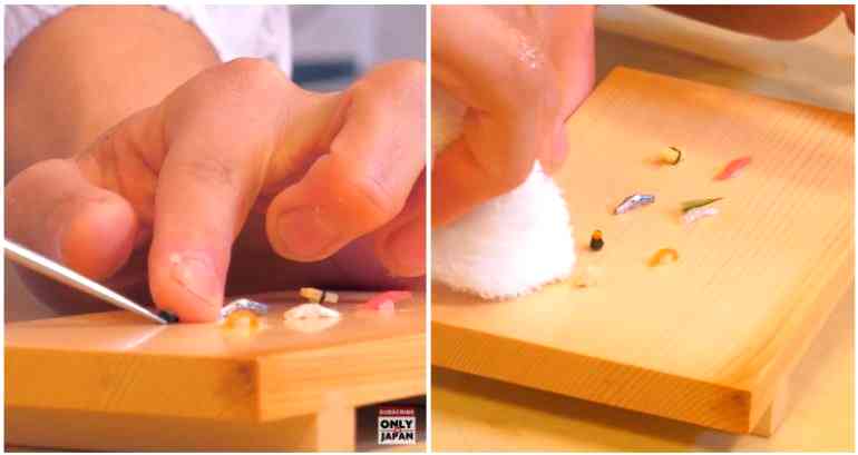 Japanese Chef Creates ‘Micro Sushi’ to Get People to Love Raw Fish