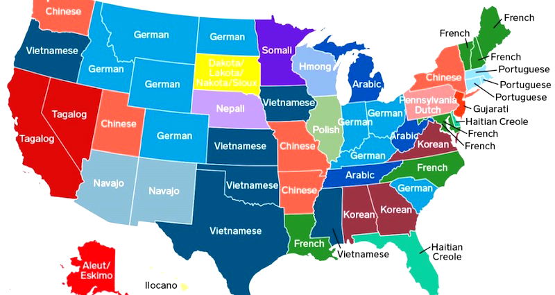 Over 40% of the U.S. Speaks Asian Languages After English and Spanish