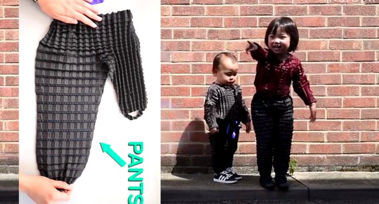 Futuristic Clothes That Grow for 4 Years is Every Asian Child’s Worst Nightmare