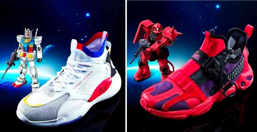 Official ‘Gundam’ Collaboration Sneakers are Now Going For $47
