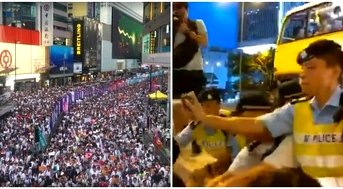 Over a Million People in Hong Kong Flood the Streets to Protest Against ‘Dangerous’ New Bill