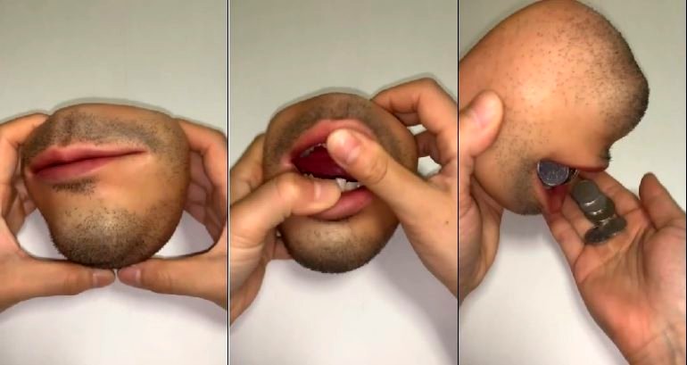 Japanese Artist Creates Disturbingly Realistic Human Flesh Coin Purse