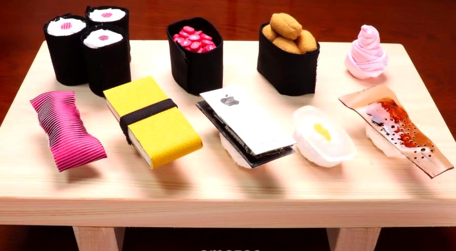 YouTuber Makes ‘iPhone Sushi’ in Very Satisfying ‘Stop-Motion Cooking Videos’