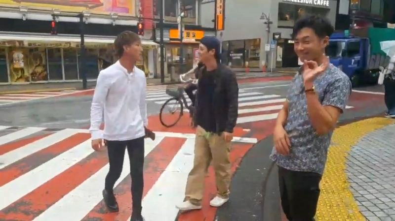 A Twitch streamer had the shock of his life after catching a drunk man groping an unsuspecting woman in the streets of Japan.